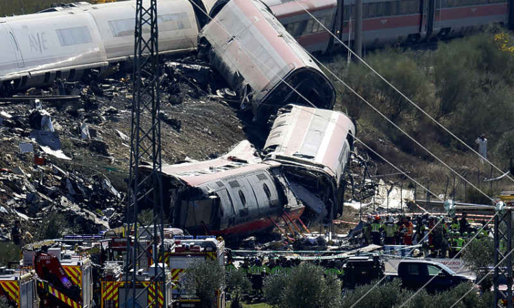 At least 68 people dead in Spain's  second major train crash this year